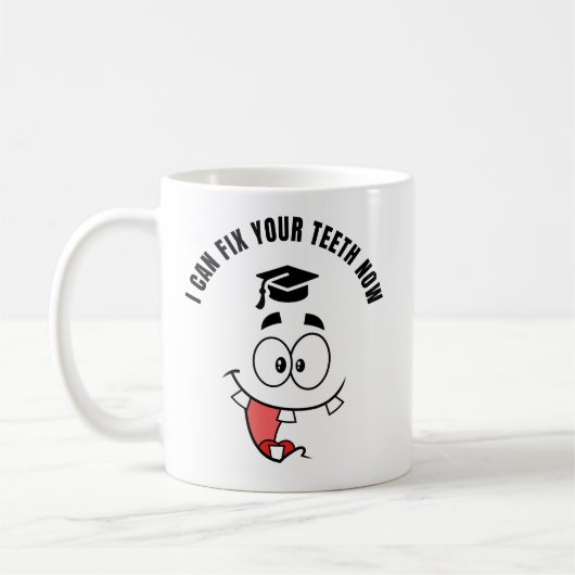 FUNNYE TANDARTS BOKAL KOFFIEMOK (Links)