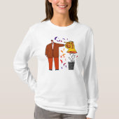 FunnyFrench Horn T-shirt (Voorkant)