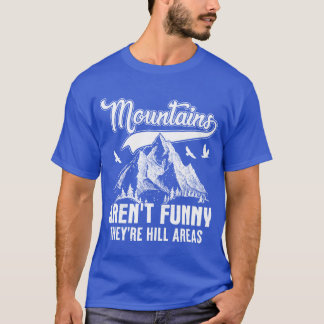 Funnyheyre Heuvelgebieden Funny Kamp Wandelende jo T-shirt