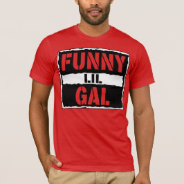 FunnyLilGalReacts Attitude Wrestling Shirt (Rood)