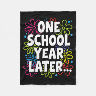 Funnyone Schooljaar Later Zomer Leraar Laatste Dag Fleece Deken