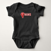 FunnyT-Bone Meat Lover Butcher Grilling Romper (Voorkant)