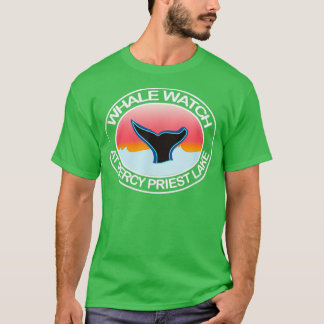 FunnyWhaleWatchAtPercyPriestLakeTennesseeTailWater T-shirt