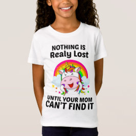 FunnyY kinderen eenhoorn partij T-shirt