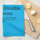 Funpa als opa alleen koel theedoek (Quarter Fold)