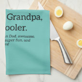 Funpa als opa alleen koel theedoek (Quarter Fold)