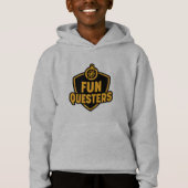 FunQuesters Kinder Sweatshirt Hoodie (Voorkant)
