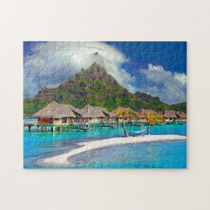 FunScene Puzzles Beach Art Complex Jigzaag Puzzles Legpuzzel