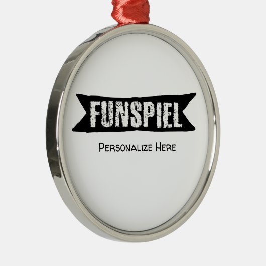 Funspiel Curling Tournament for Fun Ornament (Rechts)