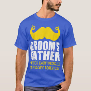 Funsshirt voor mannen Vader van de Bruidegom Leuk T-shirt