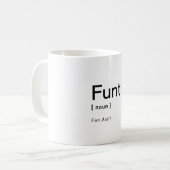 Funt Fun Tante Coffee of Tea Mok (Voorkant links)