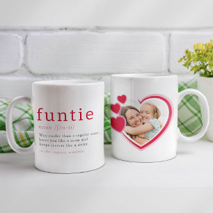 Funtie Definition Heart Foto Auntie Koffiemok