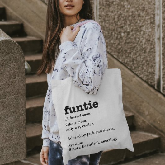 Funtie Definition -  Tote Bag