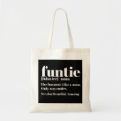 Funtie Definition Tote Bag (Voorkant)