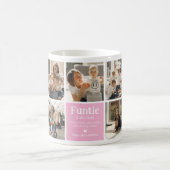 Funtie Photo Collage Definition Cute Modern Auntie Koffiemok (Center)