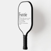 Funtie tante Auntie Definition Modern Fun Pickleball Paddle (Links)