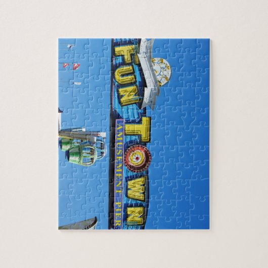 Funtown Pier Seaside Heights New Jersey Shore Legpuzzel (Verticaal)