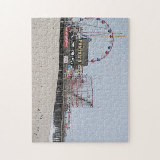 Funtown Pier Seaside Heights New Jersey Shore Legpuzzel (Verticaal)