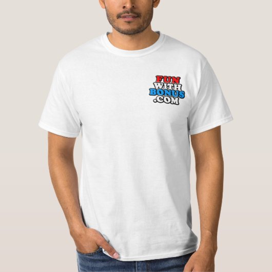 FunWithBonus.com - @FunWithBonus - Twee zielen T-shirt (Voorkant)