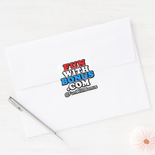FunWithBonus.com Kleine Stickers - Reeks van 20 (Envelop)