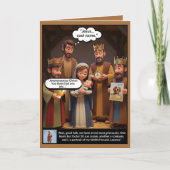 Funy atheist kaart (Voorkant)