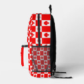 Funy Backpacks Canada art Bedrukte Rugzak (Rechts)