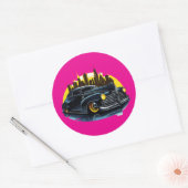 Funy bumper stickers2025 ronde sticker (Envelop)