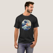 Funy Kanagawa Great Wave Drink Boba Bubble Milk T-shirt (Voorkant volledig)