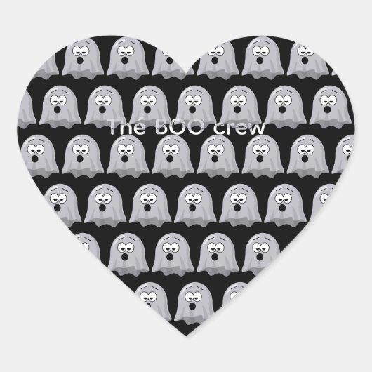 Funy stickers thé boo crew  (Voorkant)