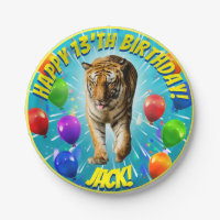 Funy Tiger Balloon Verjaardag