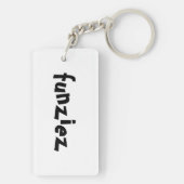 "Funziez" Slang zinsnede Sleutelhanger (achterkant)