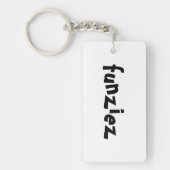 "Funziez" Slang zinsnede Sleutelhanger (Voorkant)