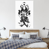 Fuo Tuo Stretched Canvas Afdrukken (Insitu (Slaapkamer))