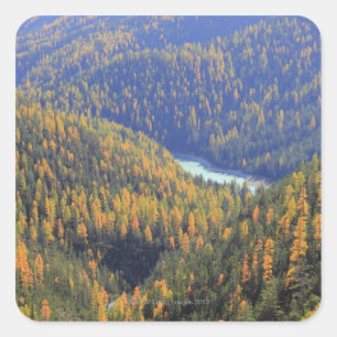 Fuorn Pass 2 Vierkante Sticker