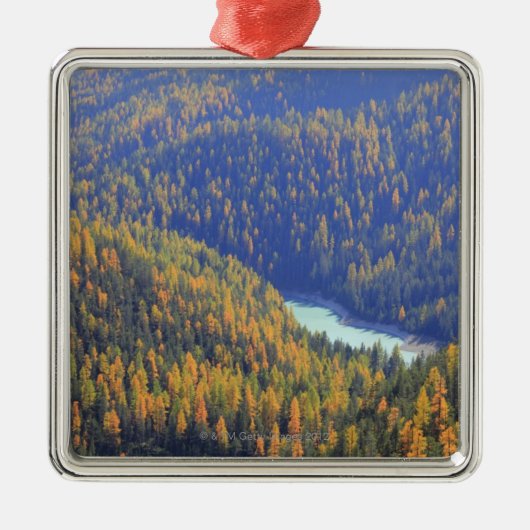 Fuorn Pass Metalen Ornament (Voorkant)