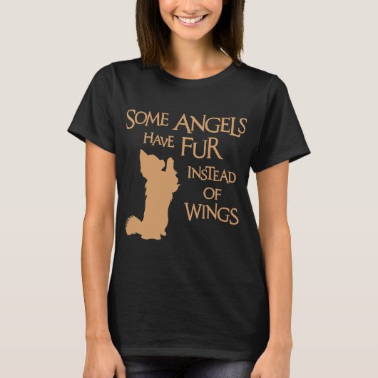 Fur Angels Pomeranian T-shirt (Voorkant)