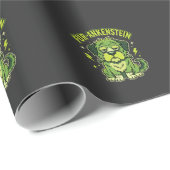 Fur-Ankenstein Grappige Frankenstein Hond Hallowee Cadeaupapier (Rol Hoek)