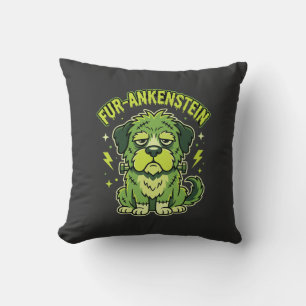 Fur-Ankenstein Grappige Frankenstein Hond Hallowee Kussen
