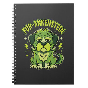 Fur-Ankenstein Grappige Frankenstein Hond Hallowee Notitieboek