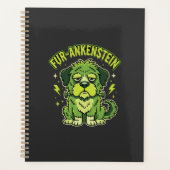 Fur-Ankenstein Grappige Frankenstein Hond Hallowee Planner (Voorkant)