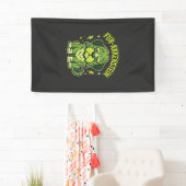Fur-Ankenstein Grappige Frankenstein Hond Hallowee Spandoek (Insitu)