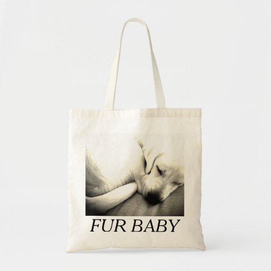 FUR BABY CANVAS TAS (Voorkant)