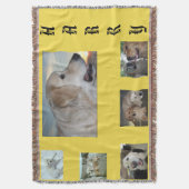 Fur Baby Collage Deken (Voorkant Verticaal)