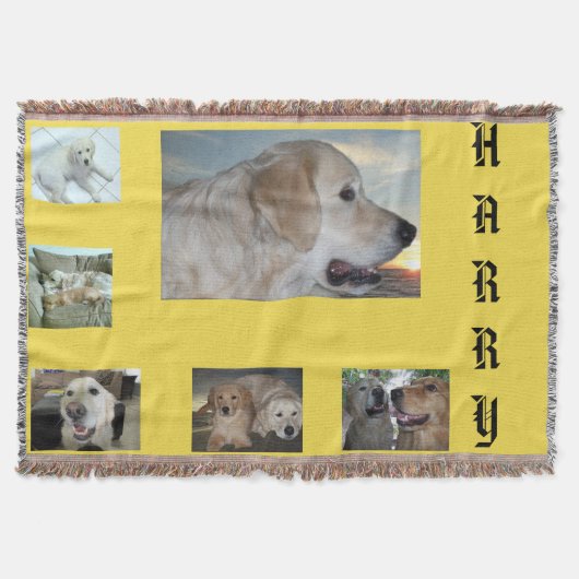 Fur Baby Collage Deken (Voorkant)