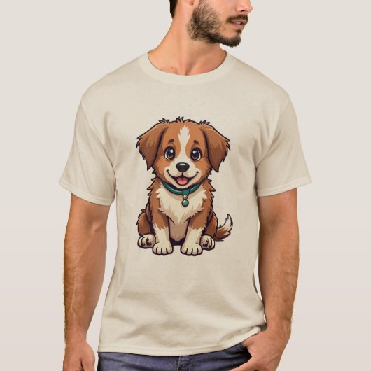 Fur Baby Dad T-shirt (Voorkant)