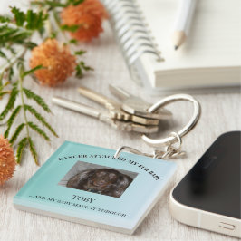 Fur Baby Healing & Strength Message Sleutelhanger