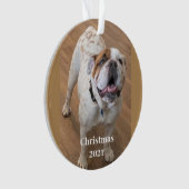 Fur Baby kerstversiering Ornament (voorkant)