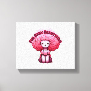 Fur-baby schoonheidsspecialistencadeau voor groome canvas afdruk