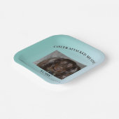 Fur Baby Survivor Celebration Art Papieren Bordje (Gebogen)