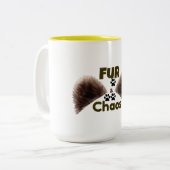Fur & Chaos Grappige Huisdierliefhebber Mok (Voorkant links)